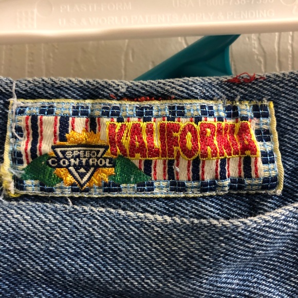 denim embroidered skort! - Picture 3 of 6